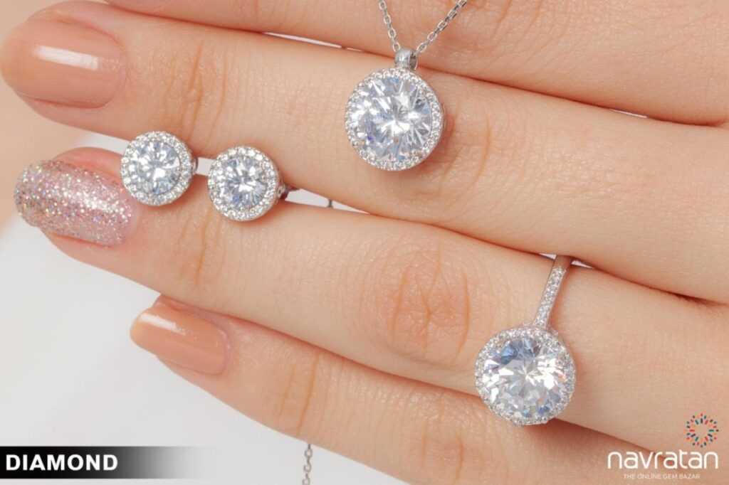 Jewelry gemstones  - diamond