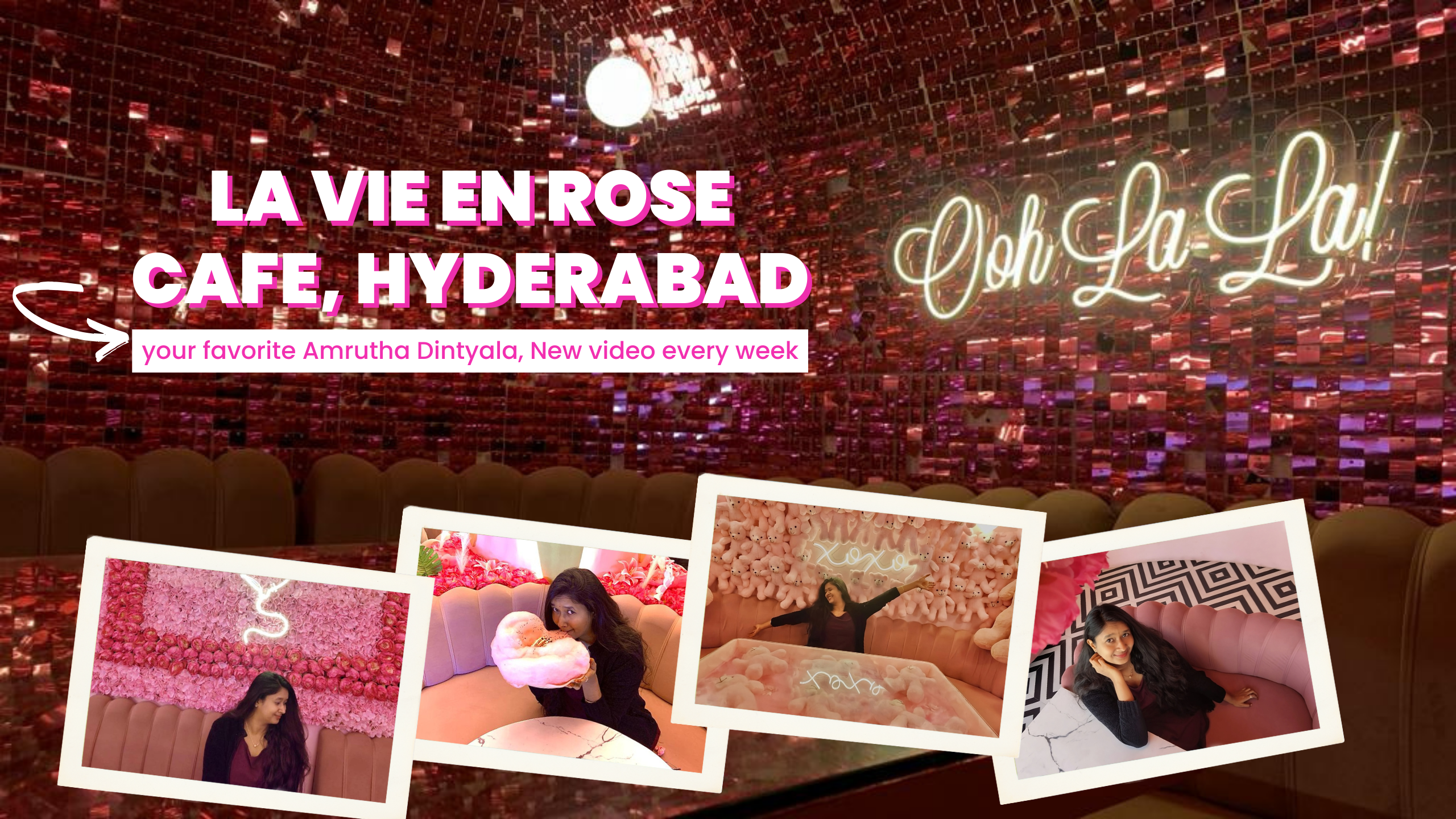 la vie en rose cafe gachibowli Hyderabad
